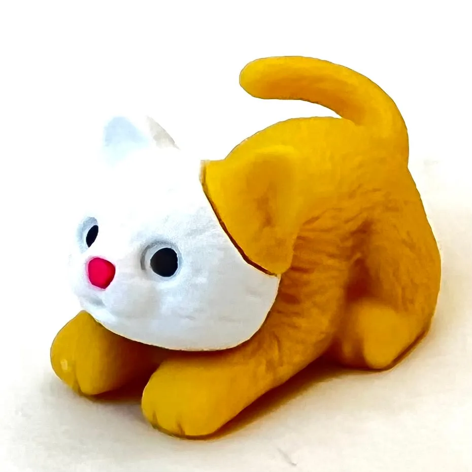 38269 IWAKO PASTEL CATS ERASERS-60
