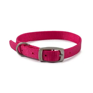 Ancol Viva Nylon Collar Pink 20-26cm Size 1