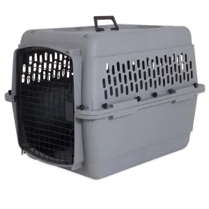 Aspen Traditional Dog Kennel Hard-Sided - Gray - 28 in