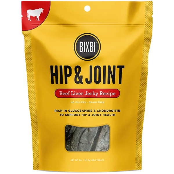 Bixbi Hip & Joint Beef Liver Jerky