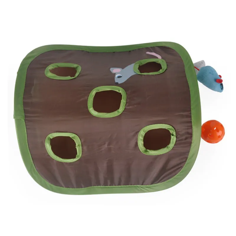 Cat Puzzle Nine Hole Mouse Hole Interactive Training Toys