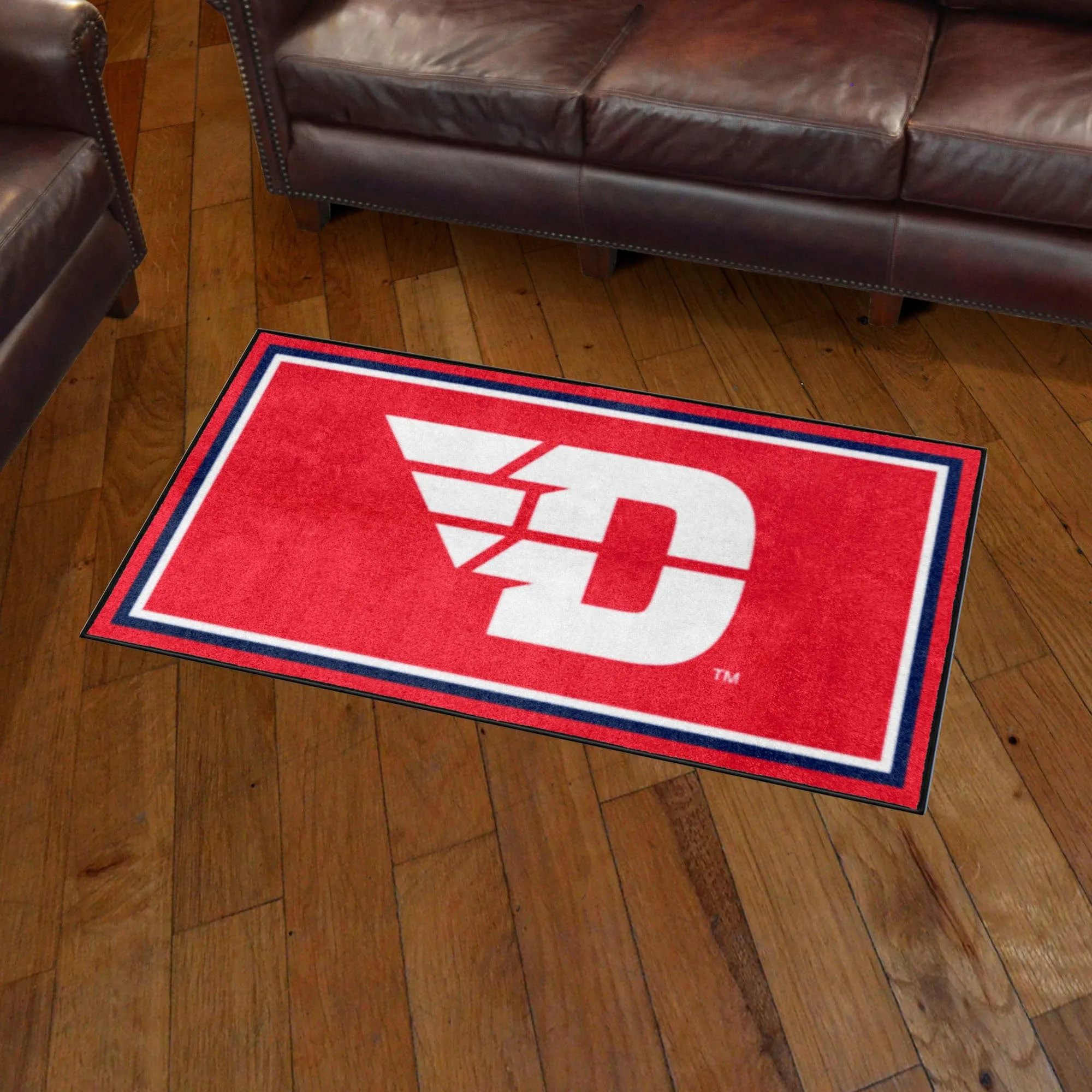 Dayton Flyers 3ft. x 5ft. Plush Area Rug