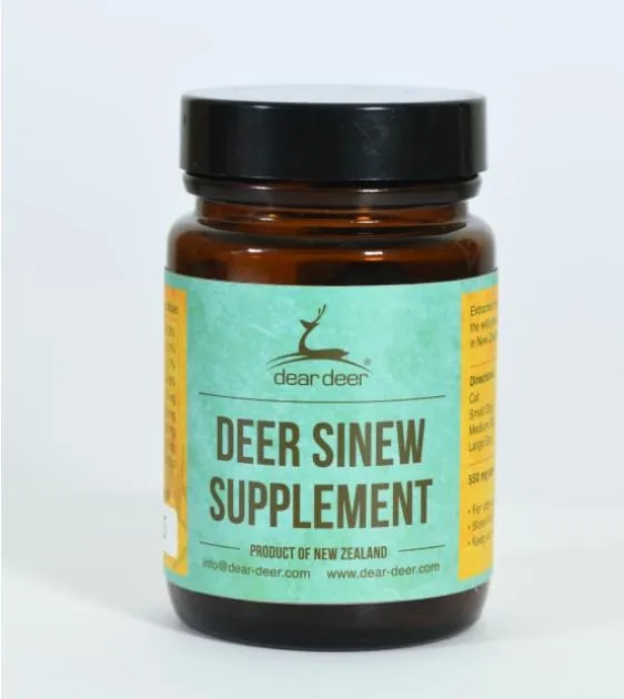 Dear Deer Sinew Dog Supplement Set (3 Bottles)