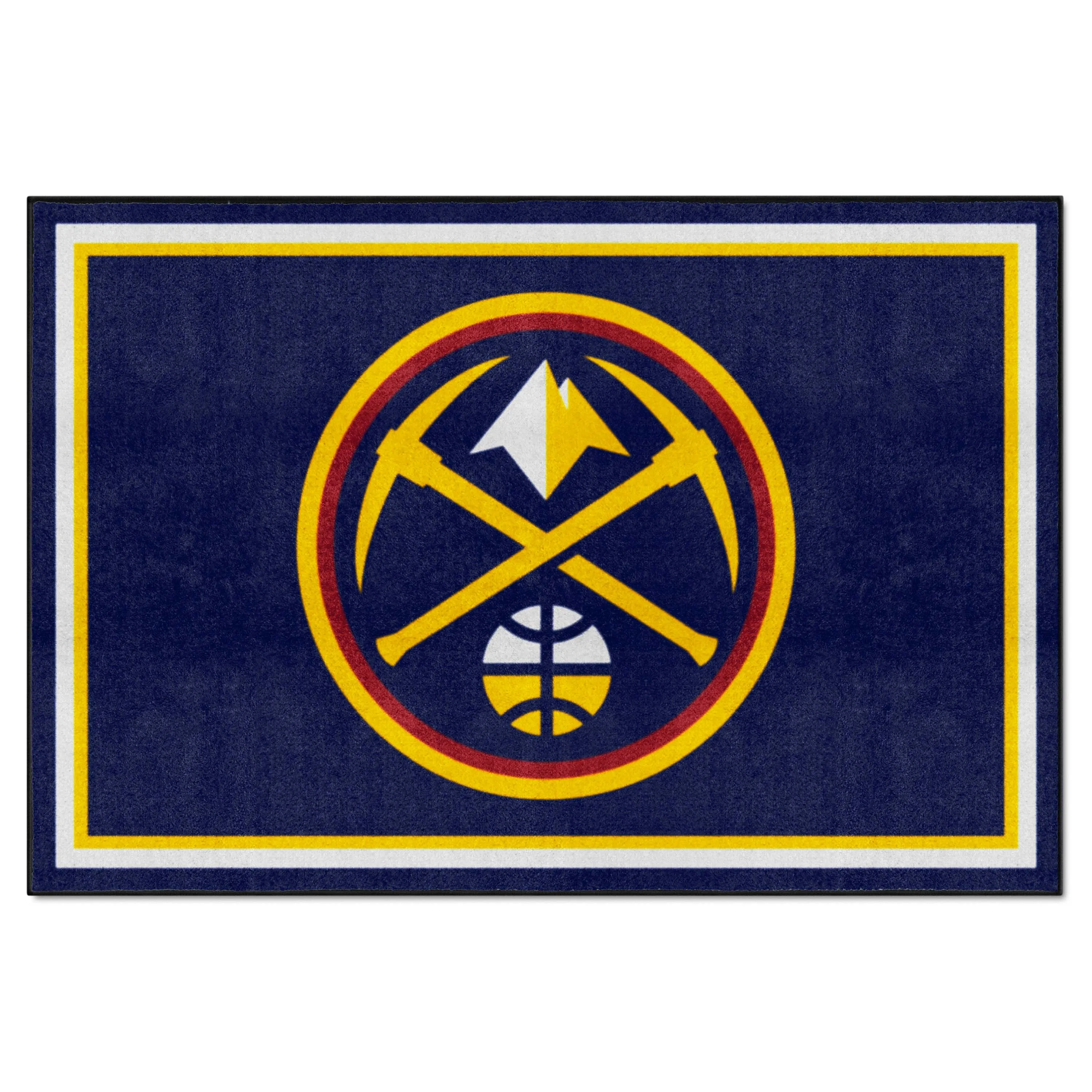 Denver Nuggets 5ft. x 8 ft. Plush Area Rug