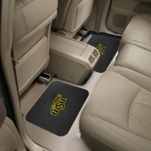 Fanmats Wichita State Shockers Back Seat Car Utility Mats - 2 Piece Set
