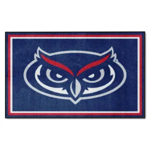 FAU Owls 4ft. x 6ft. Plush Area Rug