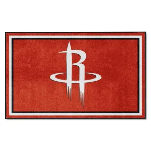 Houston Rockets 4ft. x 6ft. Plush Area Rug