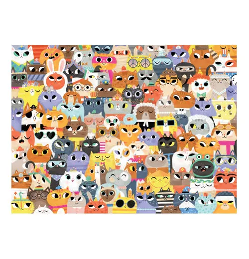 Lots of Cats 500 Piece Puzzle