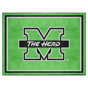 Marshall Thundering Herd 8ft. x 10 ft. Plush Area Rug