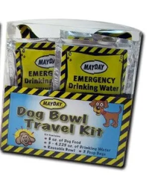 Mayday Dog Bowl Travel Kit Food & Water