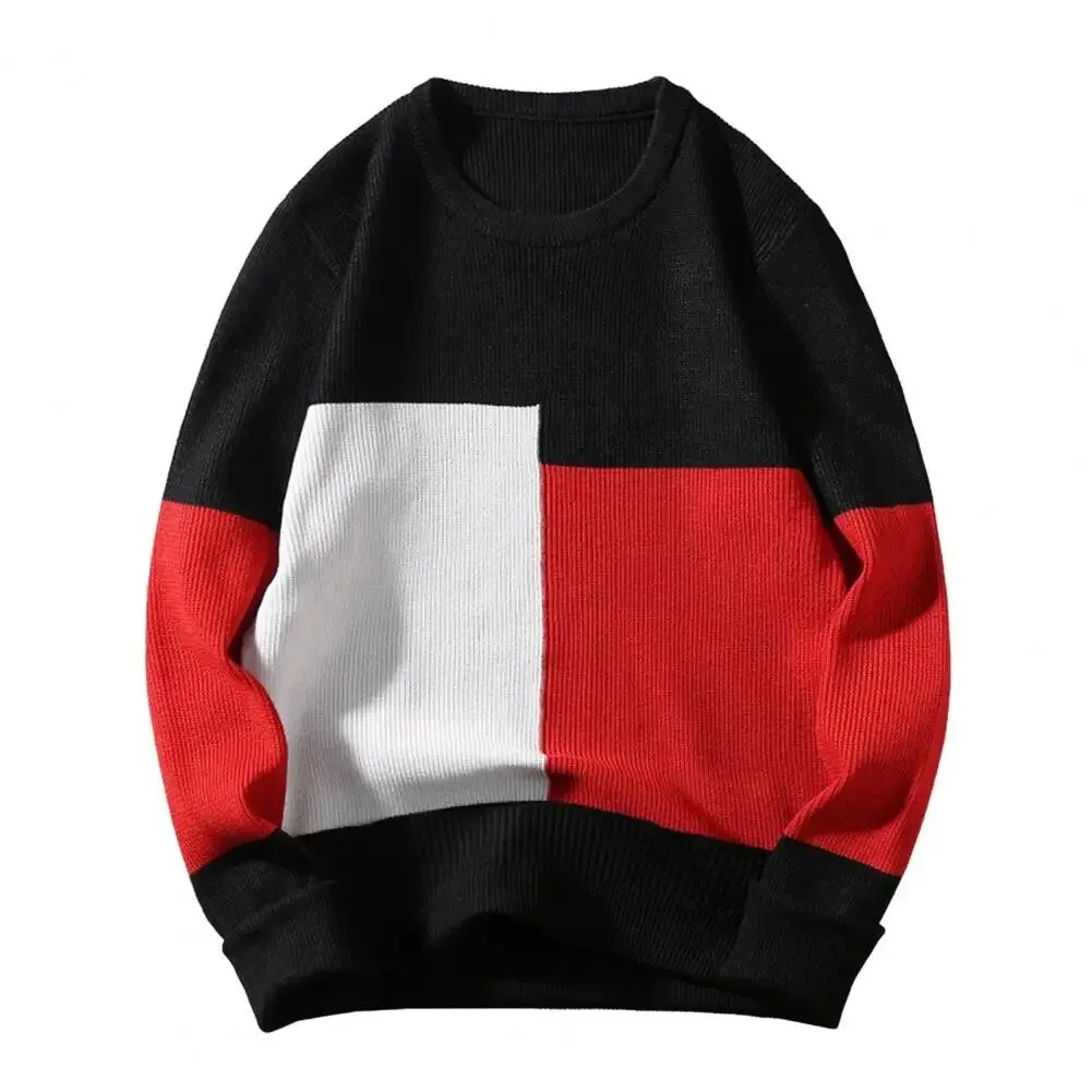 Men's Cozy Colorblock Sweaters