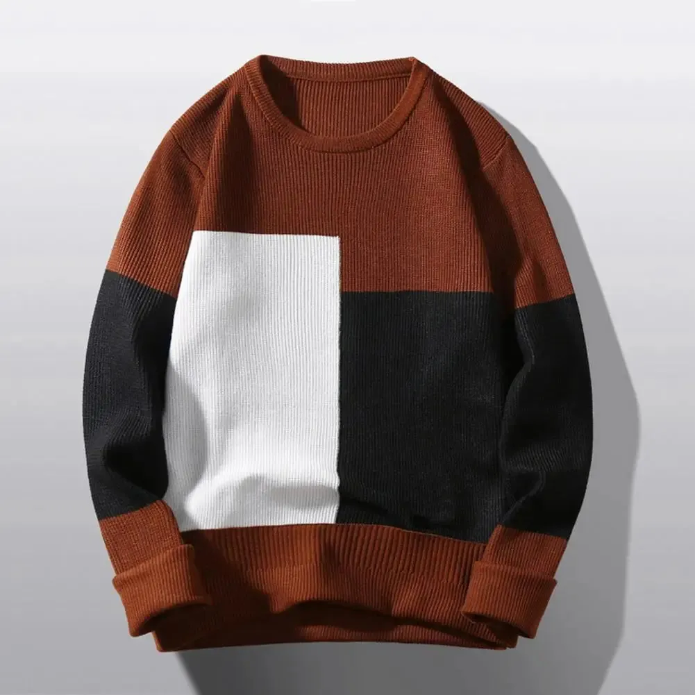 Men's Cozy Colorblock Sweaters