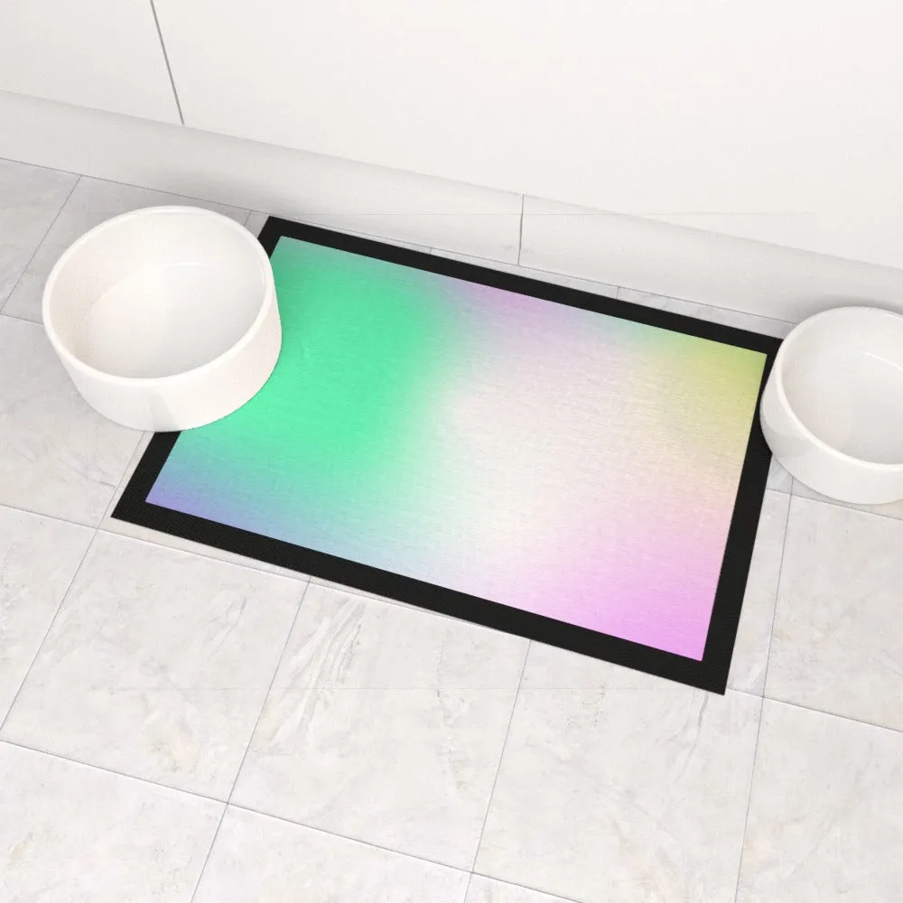 Pet Bowl Mats - Holographic