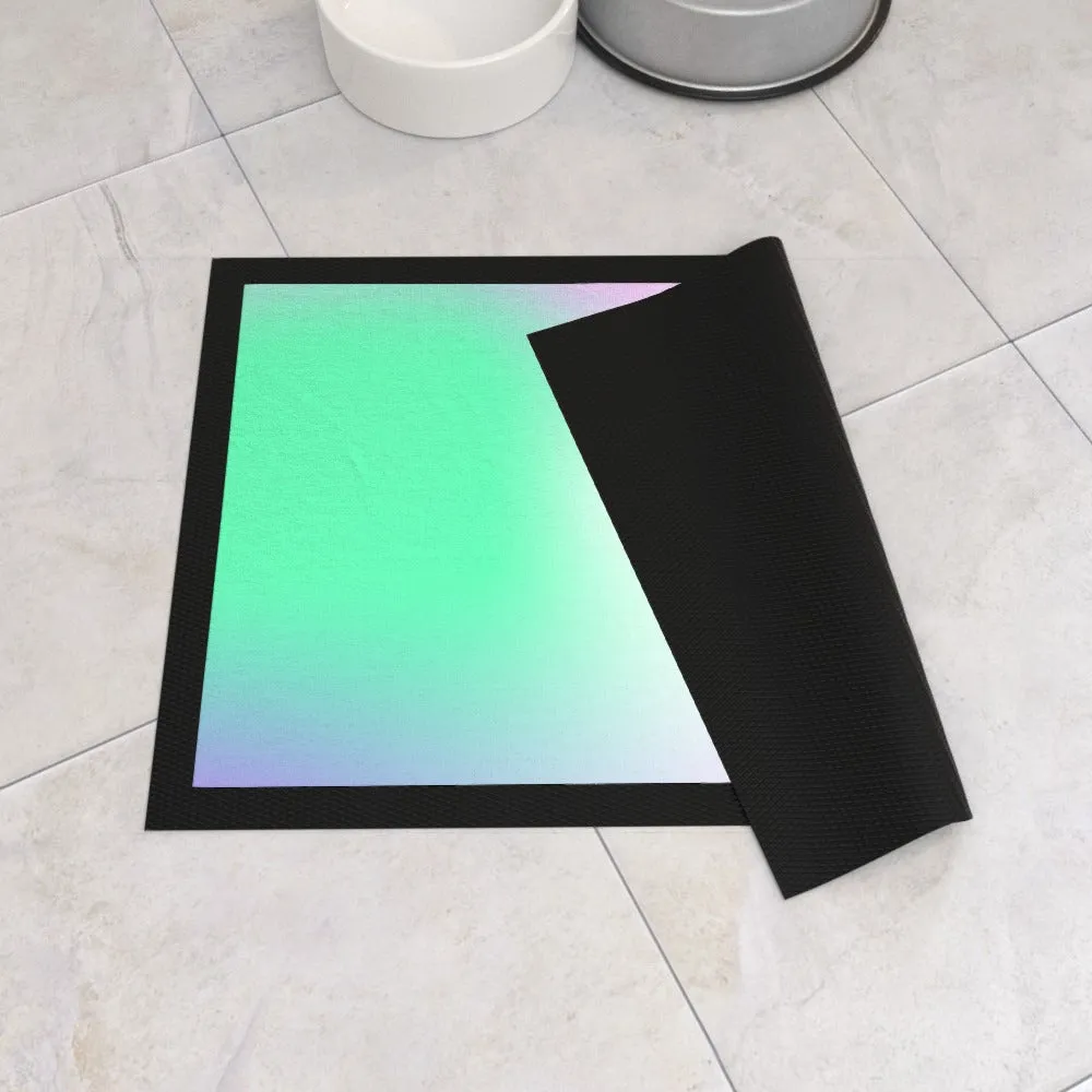 Pet Bowl Mats - Holographic