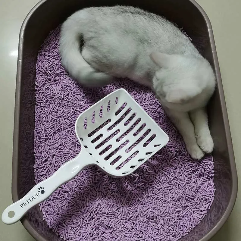 PETDURO Large Cat Litter Scoop Sifter Durable Lightweight Scooper for Fast Cleaning