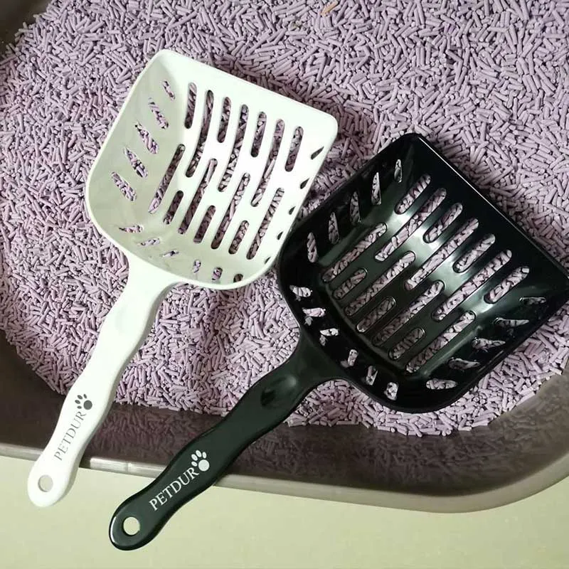 PETDURO Large Cat Litter Scoop Sifter Durable Lightweight Scooper for Fast Cleaning