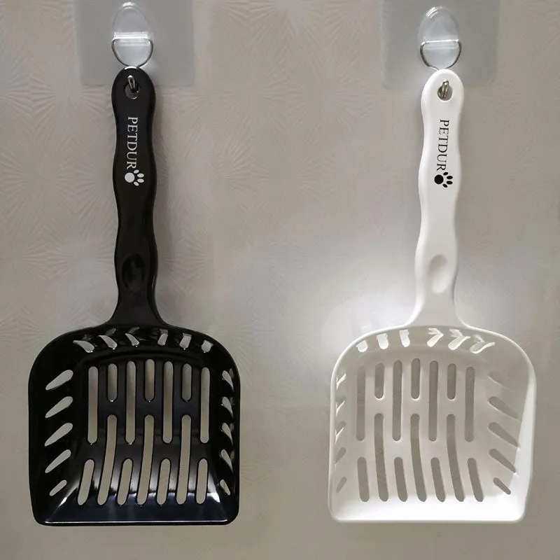 PETDURO Large Cat Litter Scoop Sifter Durable Lightweight Scooper for Fast Cleaning