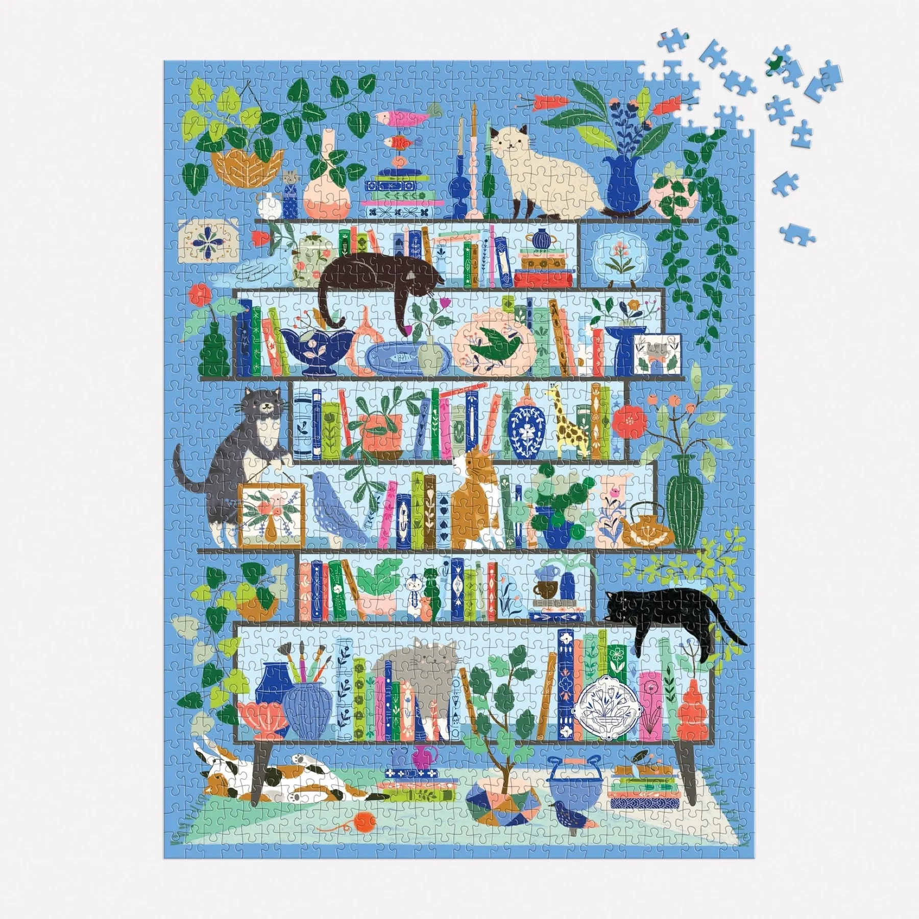 Purrfect Nook Puzzle: 1000 pieces