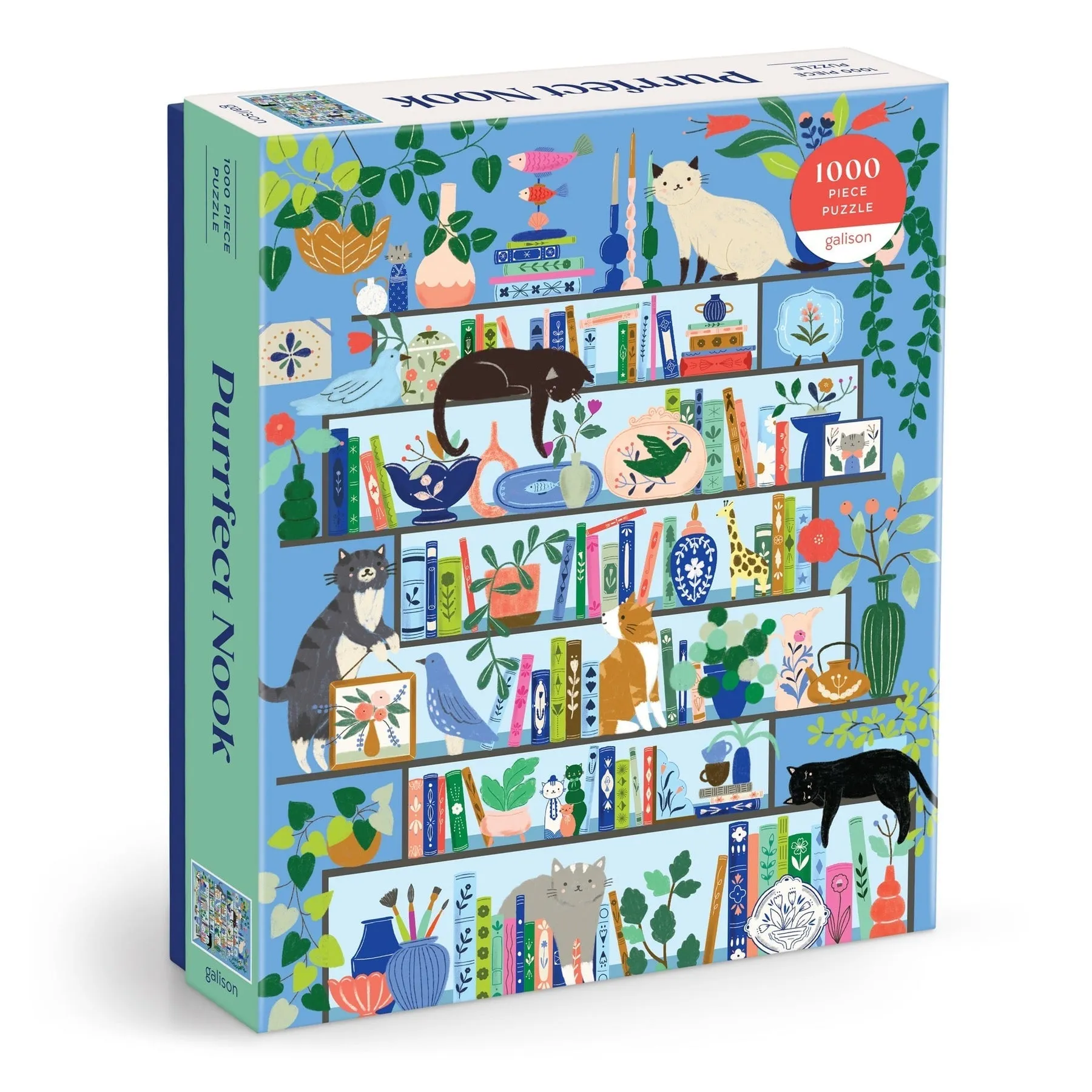 Purrfect Nook Puzzle: 1000 pieces
