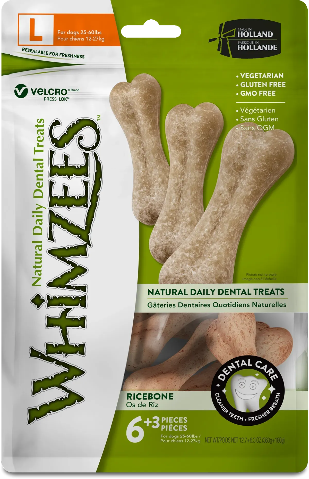 Whimzees Ricebone Large (9 Pack)