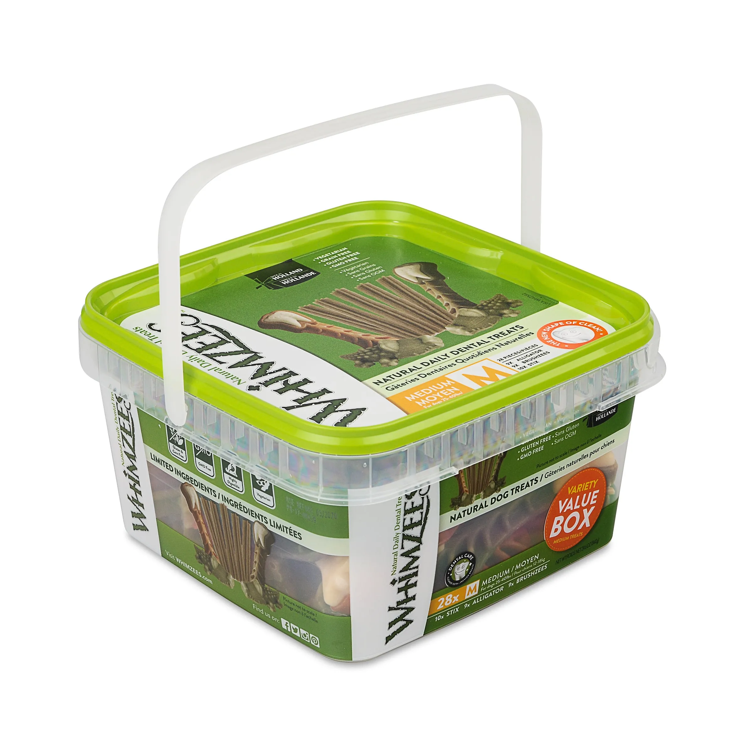 Whimzees Variety Pack Dental Dog Treats