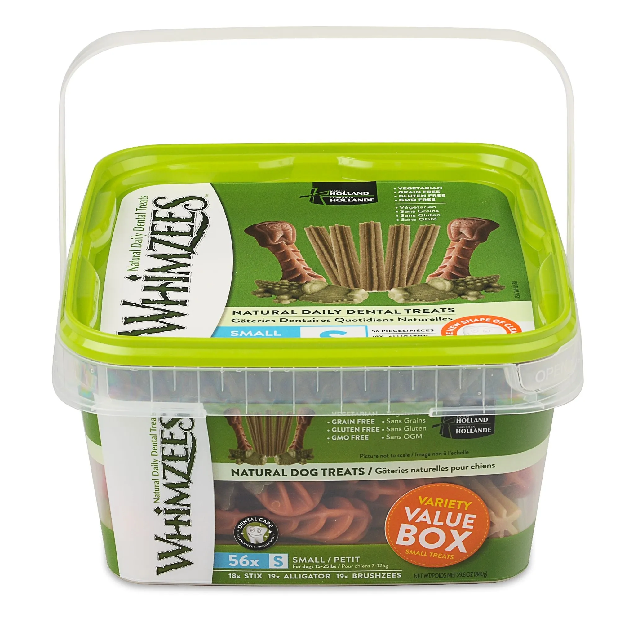 Whimzees  Variety Value Box Dental Dog Treat -